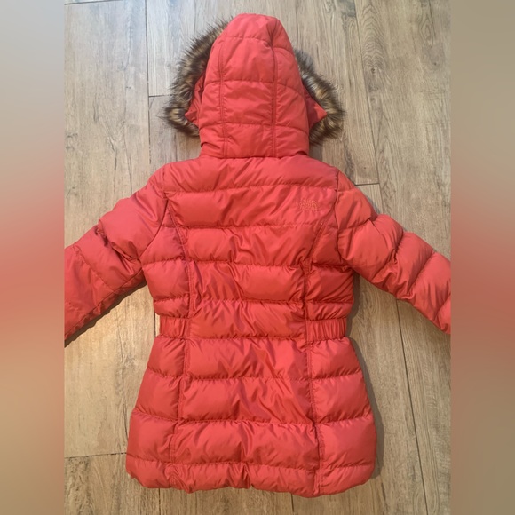 North Face Puffer Jacket with Removable Fur - Picture 2 of 4